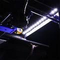 Internally installed LED strips